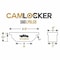 Camlocker 60 in Crossover Tool Box For Jeep Gladiator JT, Gloss Black S60LPBLGB - alternate 8